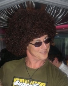 Localiiz Publisher Richard Codron in fine form at the Sevens.
