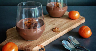 christmas recipe chocolate orange mousse