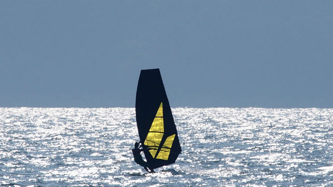 Windsurfing Lower Long Coast Seasports Lower Cheung Sha Beach Hong Kong